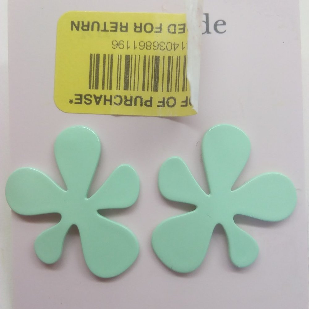 Kate Spade New Mint Clover Earrings